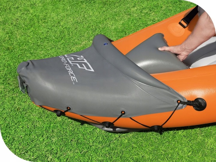 Kajak 3 osobowy Rapid Bestway 65132 Pompka Wiosła Torba NOWY MODEL 2024