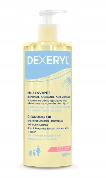DEXERYL OLEJEK DO MYCIA CIAŁA POD PRYSZNIC DERMOKOSMETYCZNY 500 ML