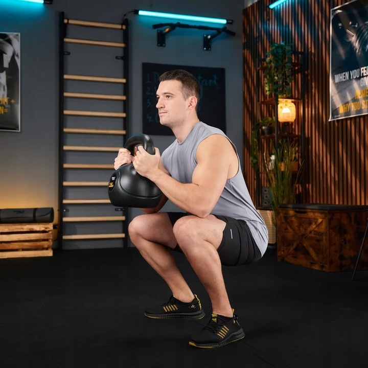 Kettlebell odważnik ciężar 16kg hantel hantla fitness do ćwiczeń Trex Sport