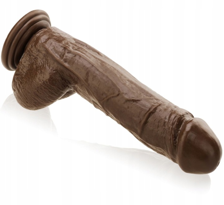 MEGA WIELKI PENIS GRUBE SEX DILDO DONG - 25cm DŁUGOŚCI, ŚREDNICA 5cm