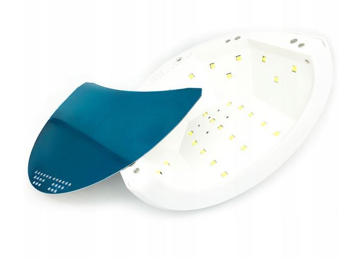 Lampa Do Paznokci Manicure Hybrydy Lustrzane Dno 30 Diod 48W Clavier Q1