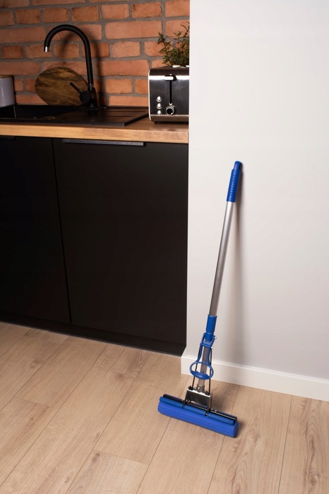 Mop gąbkowy TOP 27cm do podłóg ściągaczka wyciskany kij teleskopowy York