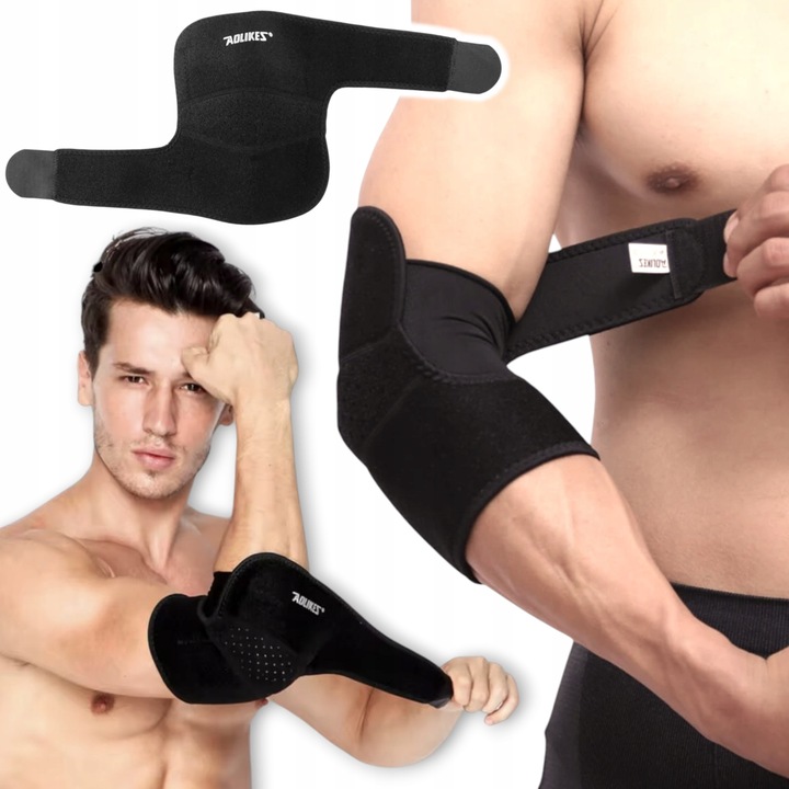 ORTEZA OPASKA ŚCIĄGACZ STABILIZATOR ŁOKCIA ŁOKIEĆ TENISISTY GOLFISTY