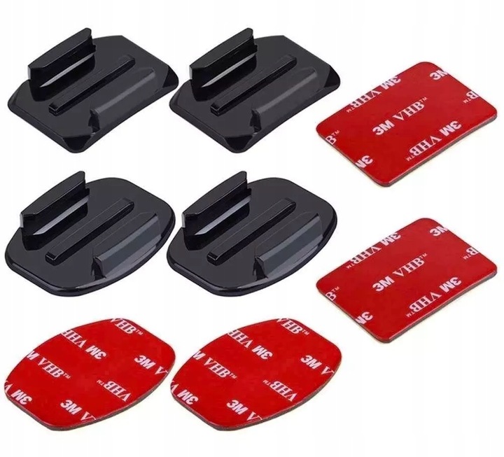 Naklejki Taśma 3M Uchwyt Przylepiec Adapter do Kasku do GoPro DJI