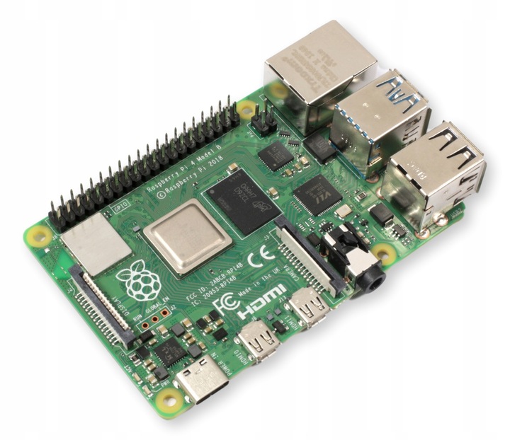 Zestaw Raspberry Pi 4B 4GB RAM z akcesoriami