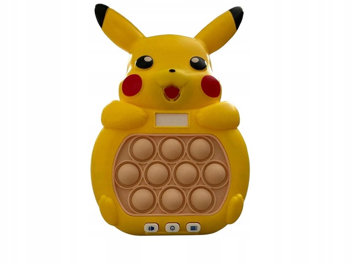 GRA ZRĘCZNOŚCIOWA POP IT ANTYSTRESOWA ELEKTRYCZNA, KOLOROWE PODŚWIETLENIE!