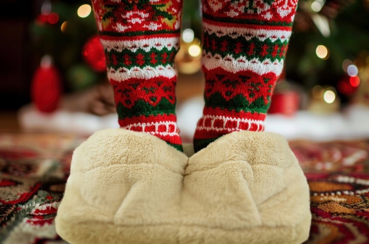 KAPCIE ELEKTRYCZNE DO STÓP OCIEPLACZ na DZIEŃ KOBIET dla żony