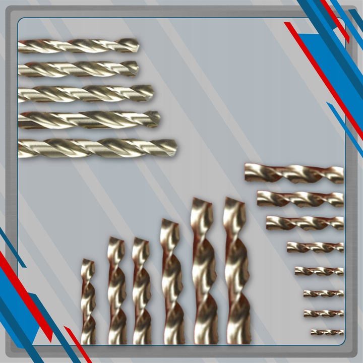 Wiertła do metalu zestaw wierteł hss-g mm wiertło 19 szt komplet Milwaukee