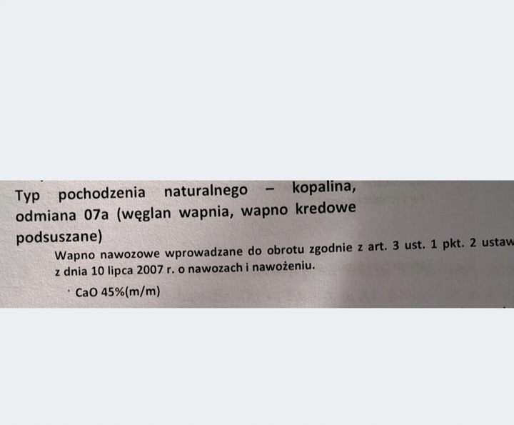 KREDA do stawu oczek wodnych bezpieczna naturalna Normuje PH 24kg