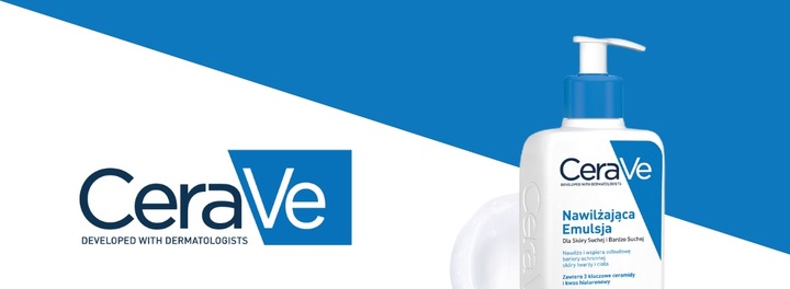 CeraVe Nawilżająca Emulsja do Twarzy i Ciała 236 ml do skóry suchej