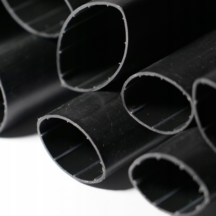 GRUBA RURKA KOSZULKA TERMOKURCZLIWA Z KLEJEM 1 METR 33/8mm