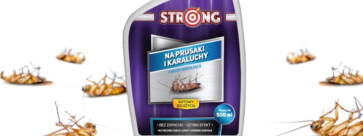 ŚRODEK NA PRUSAKI KARALUCHY PREPARAT DO ZWALCZANIA KARALUCHA SPRAY