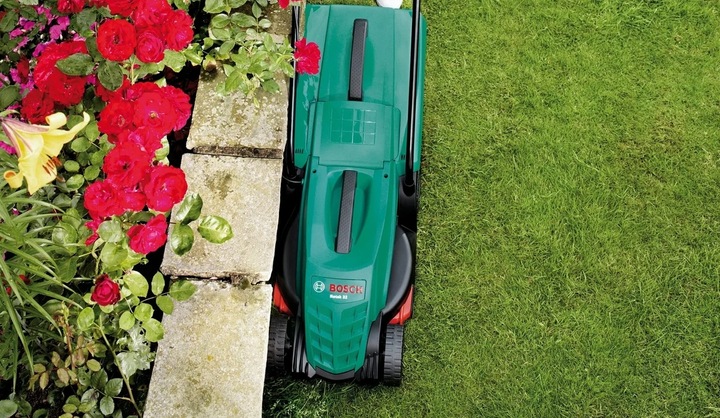 BOSCH ROTAK 320 ER Kosiarka elektryczna 1200W 32CM regulacja KOSZ 31L