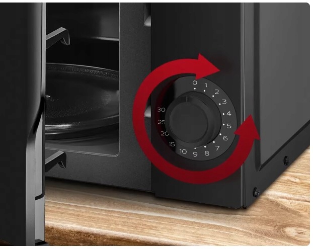 Mikrofalówka Amica AMMF20M2B 20L 700W 5poziomów MultiWave LED czarny