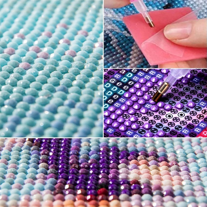 HAFT DIAMENTOWY Diamond Painting Mozaika Diamentowa Dla Dzieci Zestaw 5D