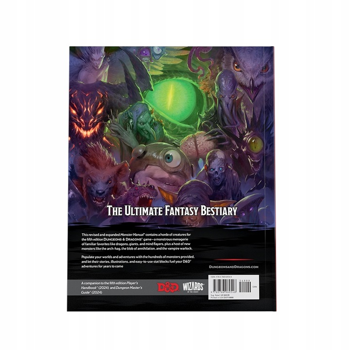 Dungeons & Dragons: Monster Manual (Edycja 2024)
