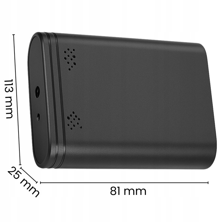 DYKTAFON SZPIEGOWSKI WIFI PODSŁUCH MAŁY MAGNES APLIKACJA ZDALNY