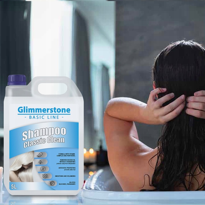 SZAMPON DO WSZYSTKICH RODZAJÓW WŁOSÓW 5L Z KASZTANOWCEM WITAMINAMI A,E,F,B5