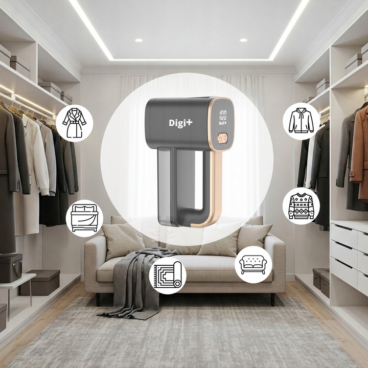 GOLARKA DO UBRAŃ TKANIN SWETRÓW TAPICERKI MOCNA AKUMULATOR 2000mAh USB