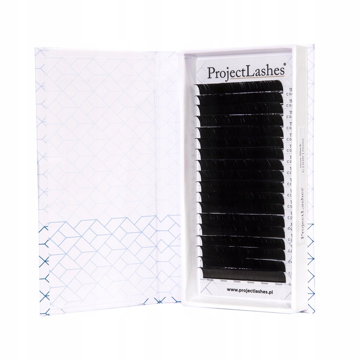 Rzęsy Project Lashes C 0,07 6-13mm czarne MIX