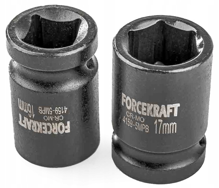 NASADKI UDAROWE ZESTAW NASADEK UDAROWYCH W KASETCE 15 ELEMENTÓW 1/2''