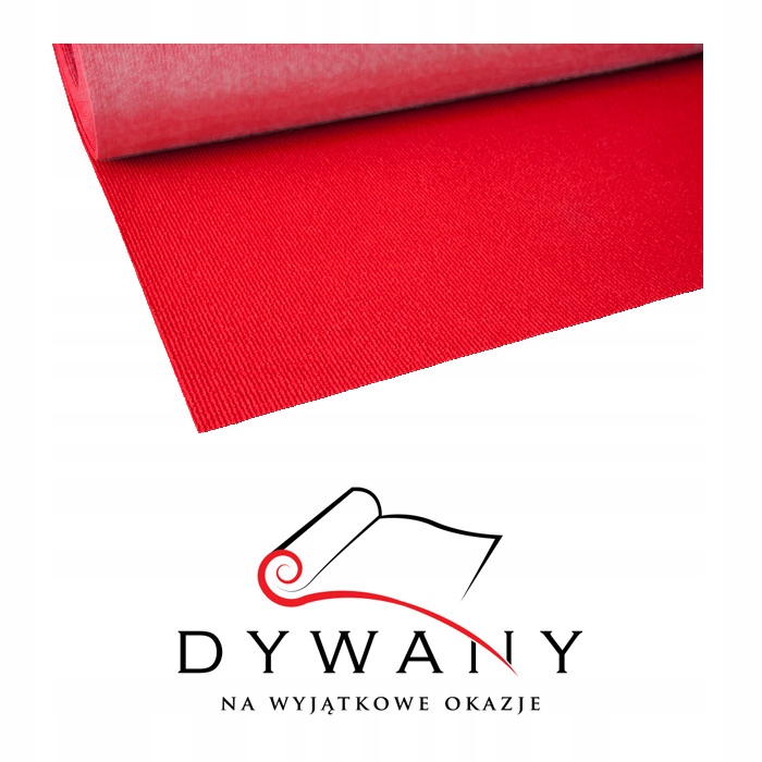 czerwony dywan na ślub, galę, event, chodnik, szer. 1m STANDARD
