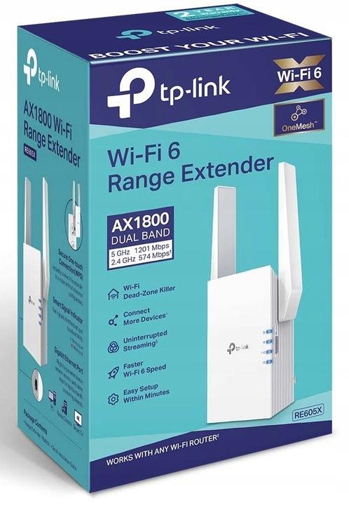 Wzmacniacz sieci TP-LINK RE605X