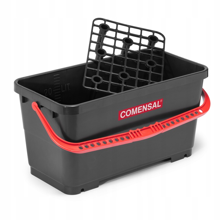 COMENSAL PROFESJONALNE WIADRO DO FUGOWANIA 24L ZESTAW GLAZURNICZY L 6 el.