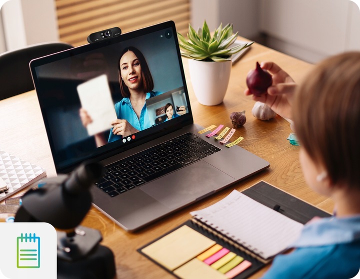 KAMERA INTERNETOWA KAMERKA FULL HD MIKROFON LED