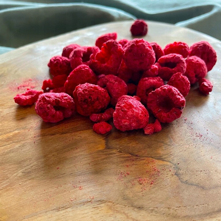 Malina Liofilizowana Maliny Liofilizowane 100g 100 g Owoce Całe HiFood