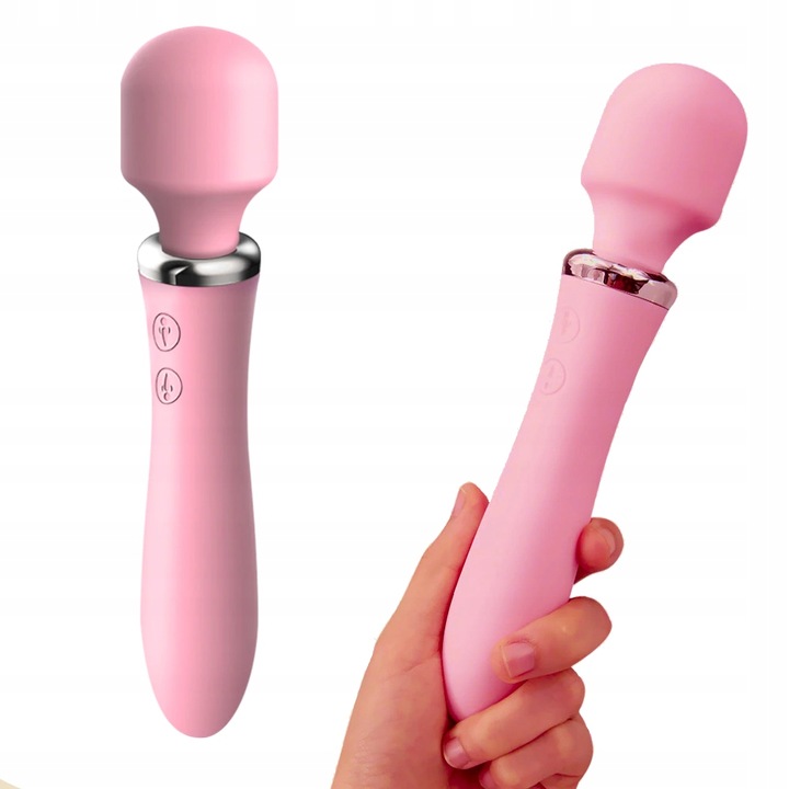 PODWÓJNY WIBRATOR I MAGIC WAND W JEDNYM