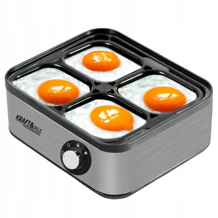 ELEKTRYCZNY JAJOWAR NA 8 JAJEK GOTOWANYCH 4 JAJKA SADZONE 500W