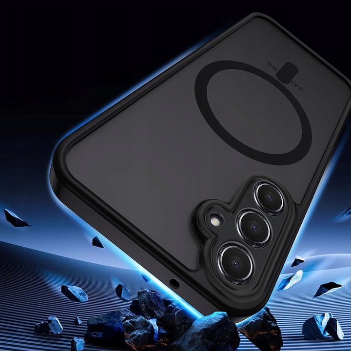 Etui do Samsung A56 5G do MagSafe MATT CASE WZMACNIANE Szkło 5D