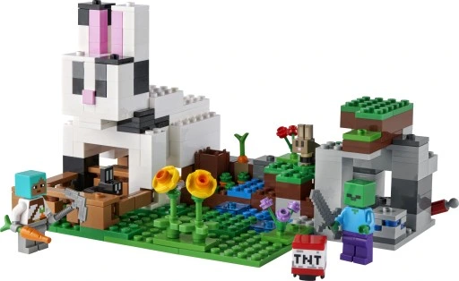 LEGO Minecraft Królicza farma 21181