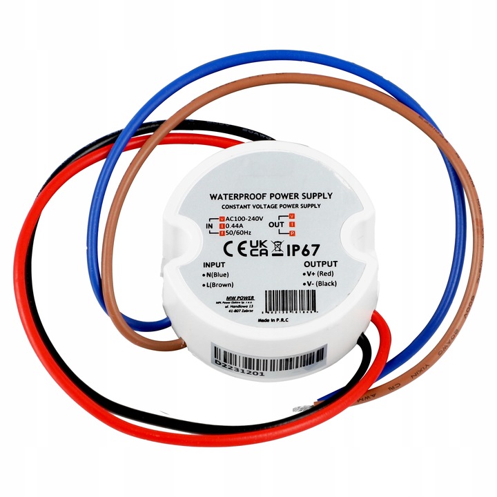 Zasilacz LED 12V 30W 2.5A Do Puszki Tranformator Dopuszkowy Do Taśm