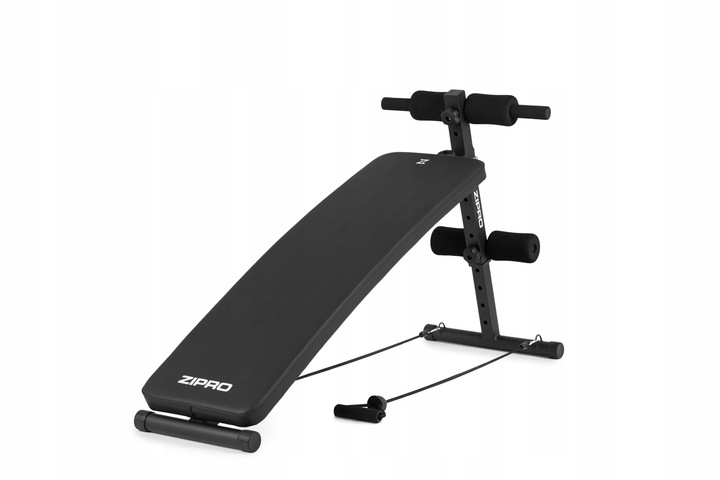 Ławka Treningowa Skośna Ławeczka Składana Regulowana do ćwiczeń Zipro Slant