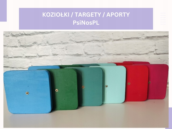 Koziołek APORT obedience psa treningów KOLOR M