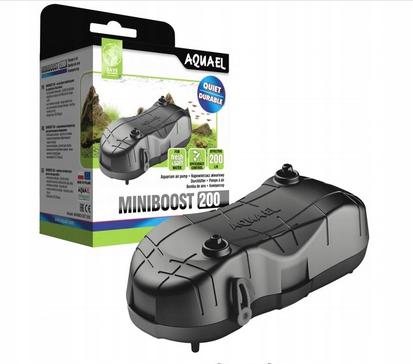 AQUAEL MINIBOOST 200 ZESTAW NAPOWIETRZACZ AKWARIUM
