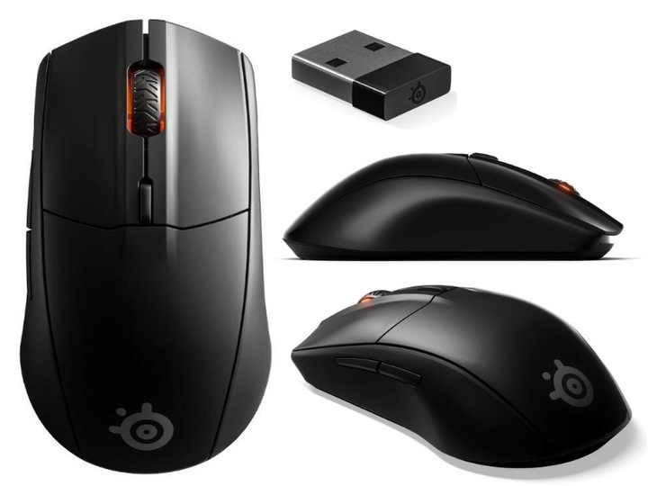 Myszka bezprzewodowa SteelSeries Rival 3 sensor optyczny