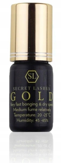 Klej do rzęs SECRET LASHES GOLD SL 3g + GRATIS
