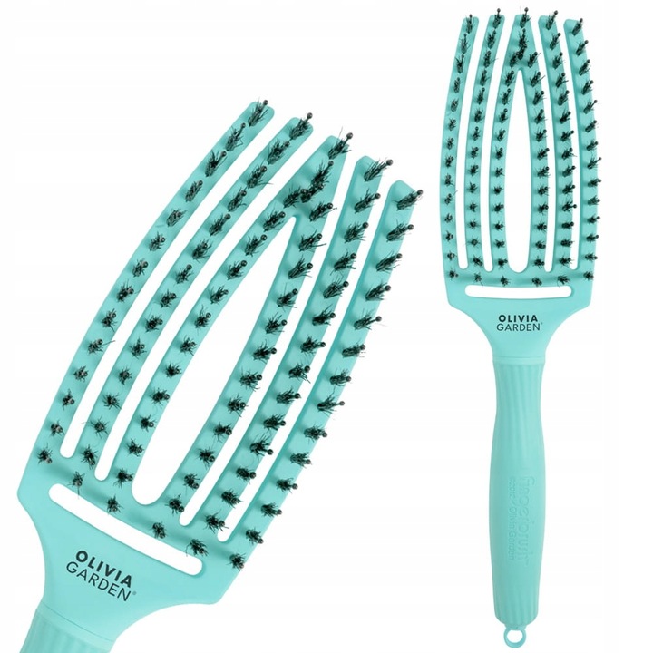 OLIVIA GARDEN FINGERBRUSH COMBO SZCZOTKA MINT