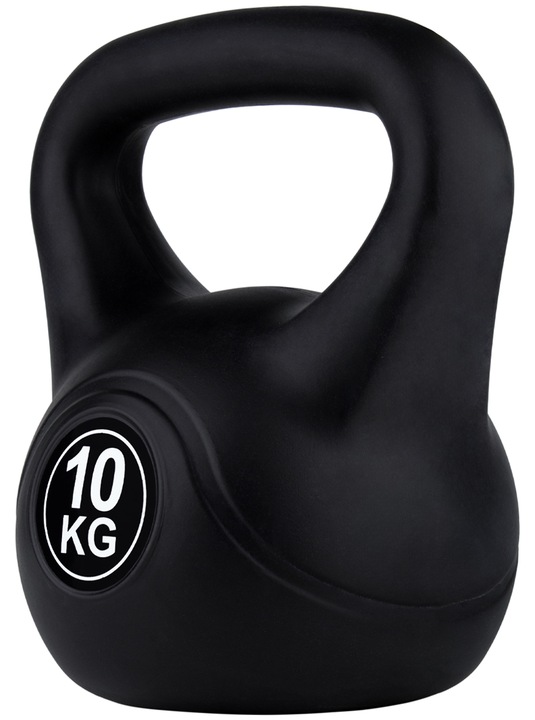 KETTLEBELL KETTLE ODWAŻNIK OBIĄŻENIE DO ĆWICZEŃ FUNFIT GYM&FITNESS 10 KG