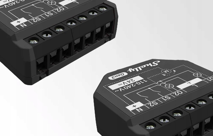 SHELLY1 2PM GEN3 INTELIGENTNY STEROWNIK OŚWIETLENIA ZDALNE STEROWANIE