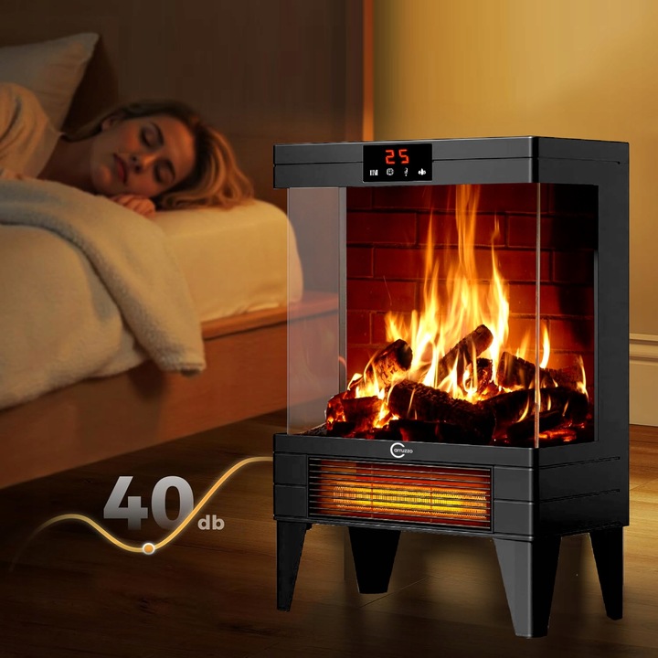 GRZEJNIK ELEKTRYCZNY KOMINEK FARELKA domowy łazienkowy MOCNY Z