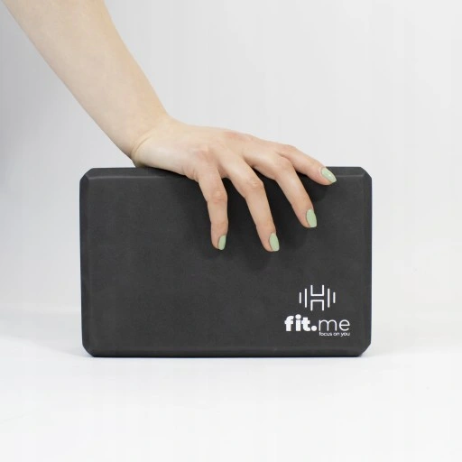 ZESTAW KOSTKI 2 SZT + PASEK DO JOGI WYTRZYMAŁY DO ĆWICZEŃ KOSTKA X2 FIT.ME