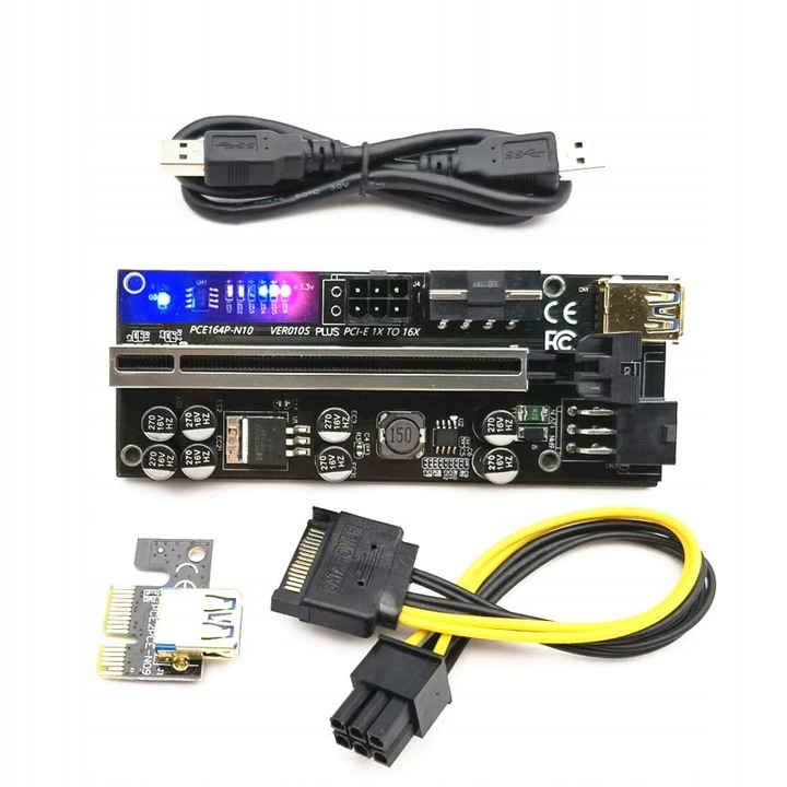 Riser 010S PLUS Najnowszy model! USB 3.0 PCI-E