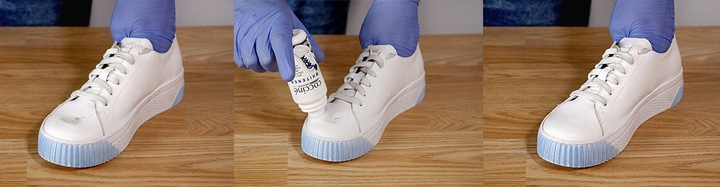 ZESTAW DO CZYSZCZENIA BIAŁYCH BUTÓW SNEAKERSÓW 5W1