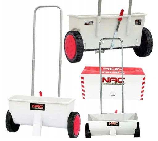 NAC SIEWNIK RĘCZNY ROZSIEWACZ S12-K DO SOLI PIASKU NAWOZU NASION 12L- 45CM