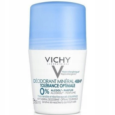 Vichy Dezodorant roll-on W Kulce Mineralny Zapach Antyperspirant 50 ml
