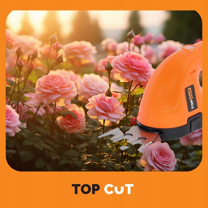 NOŻYCE DO ŻYWOPŁOTÓW KRZEWÓW TRAWNIKÓW AKUMULATOROWE 2W1 1,5AH 3,6V